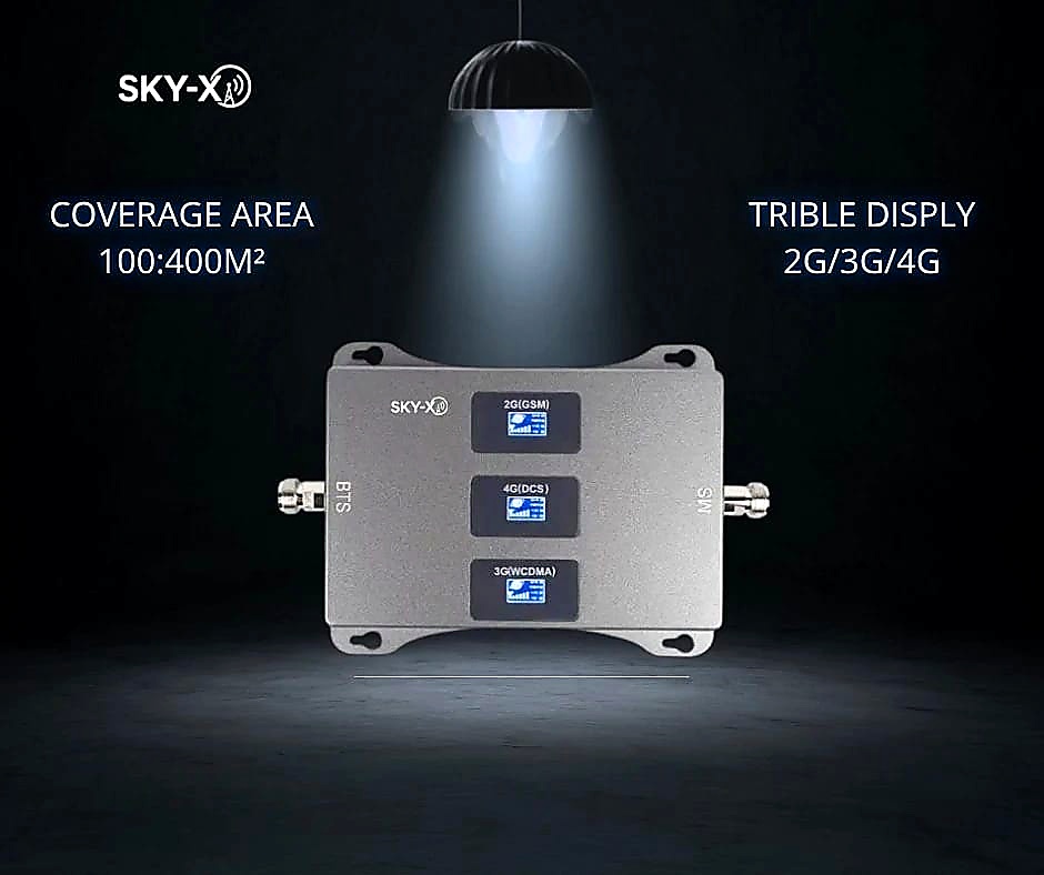 مقوي شبكة المحمول Triple Display 2G/3G/4G