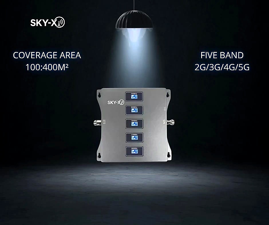 مقوي شبكة المحمول Five Band 2G/3G/4G/5G