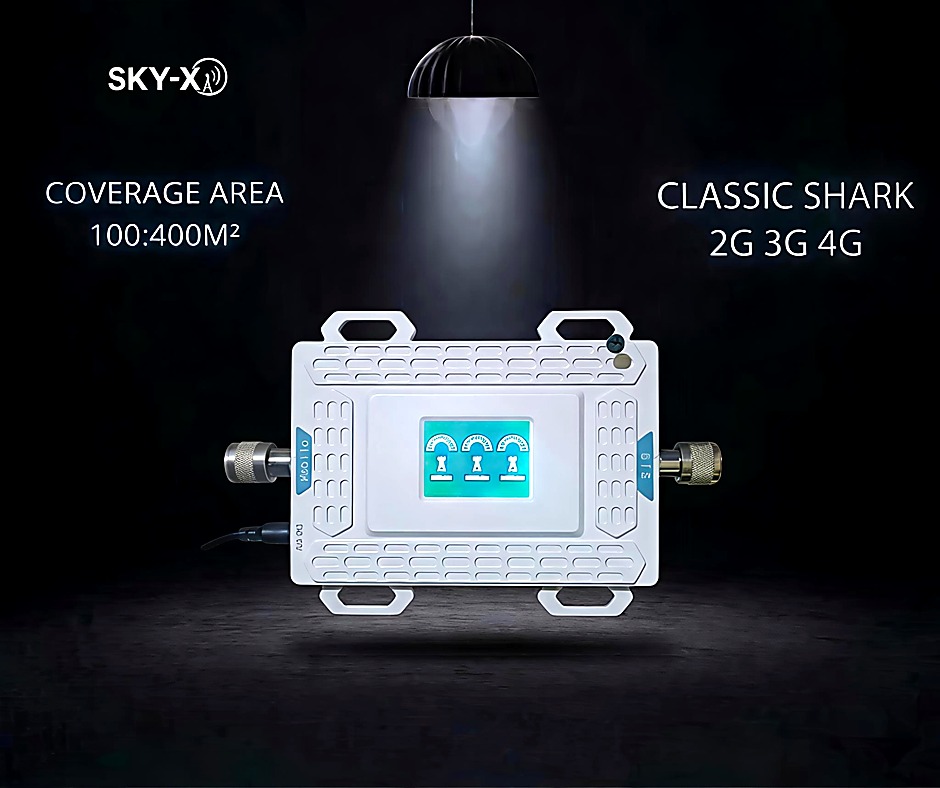 مقوي شبكة المحمول Classic Shark 2G/3G/4G