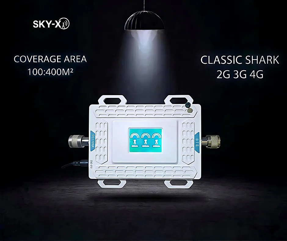 مقوي شبكة المحمول Classic Shark 2G/3G/4G