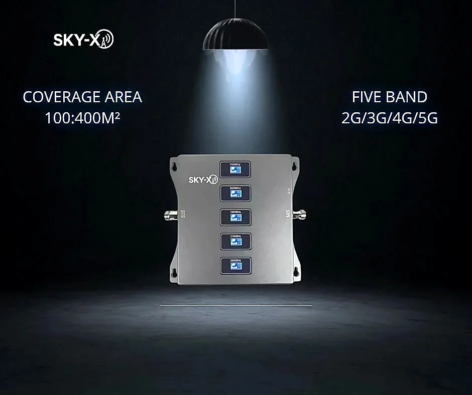 مقوي شبكة المحمول Five Band 2G/3G/4G/5G