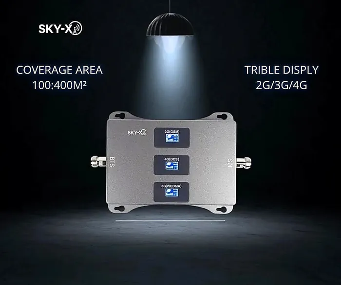 مقوي شبكة المحمول Triple Display 2G/3G/4G